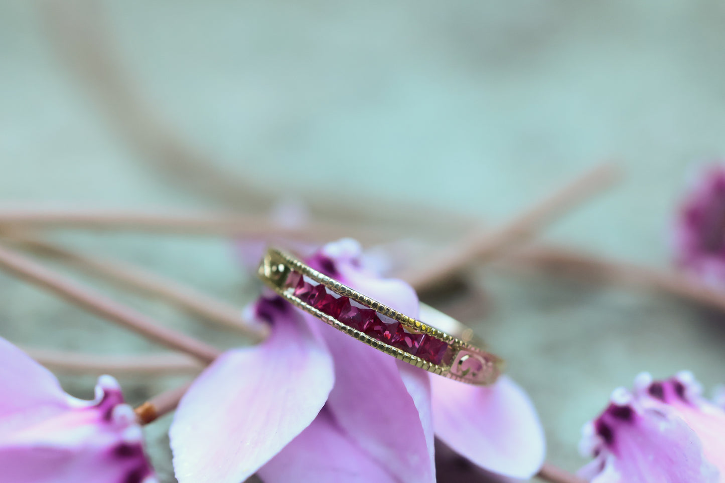 Flora Milgrain Band
