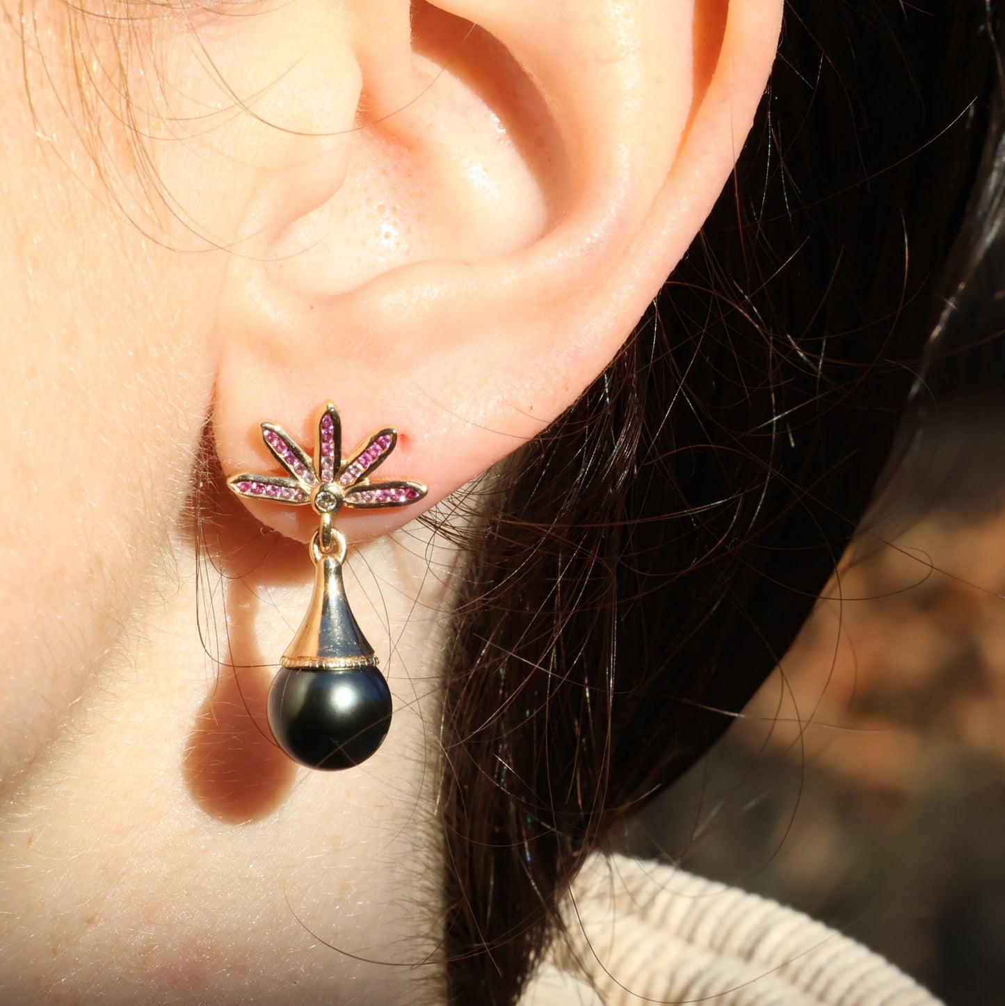 Tahitian Bloom Earrings