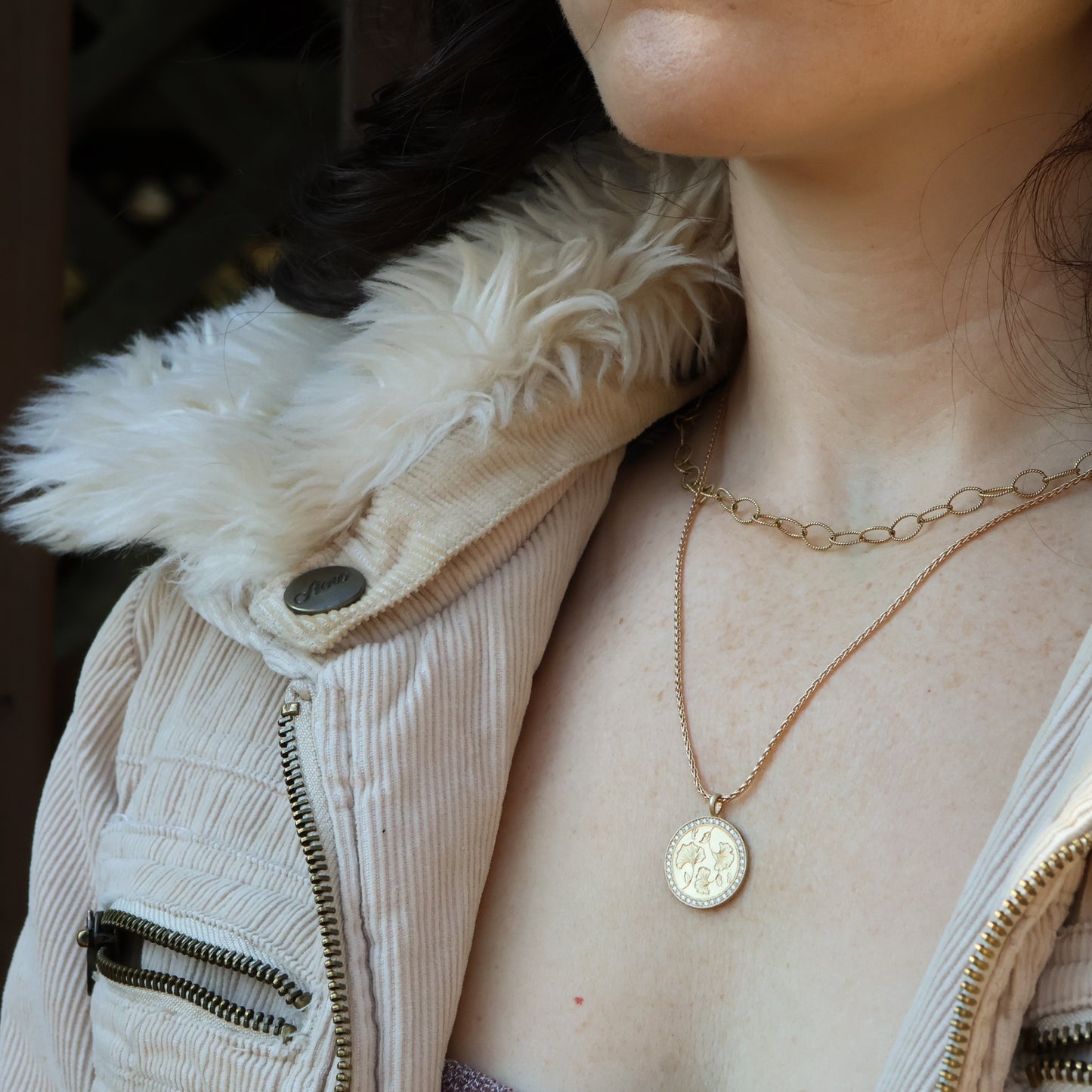Gingko Medallion