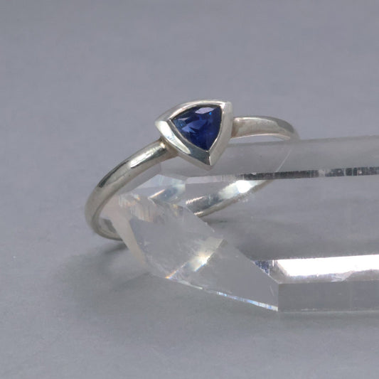 Sapphire Bezel Stacker (Trillion)