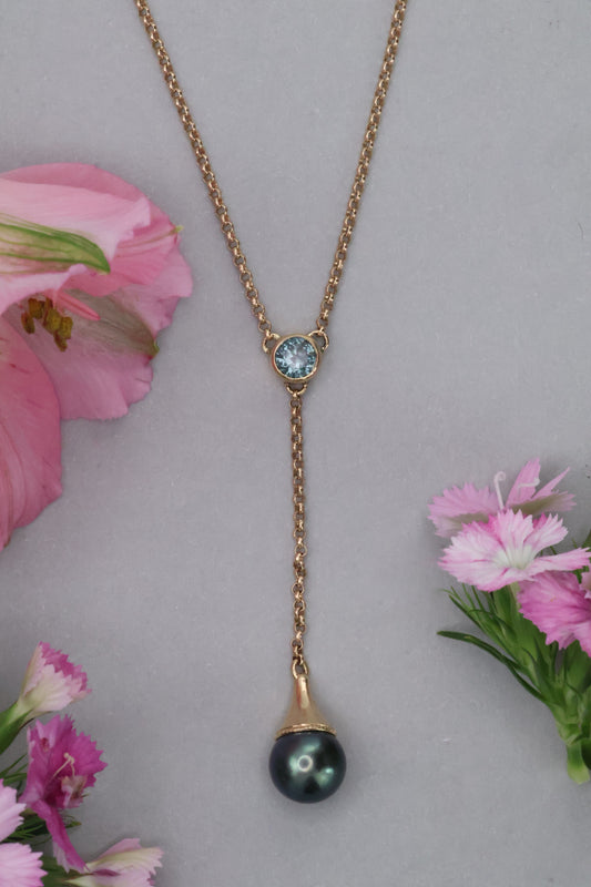 Tahitian Pearl Lariat